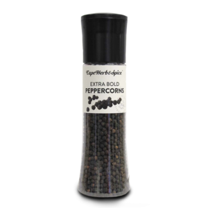 Cape Herb & Spice Black Peppercorns Grinder